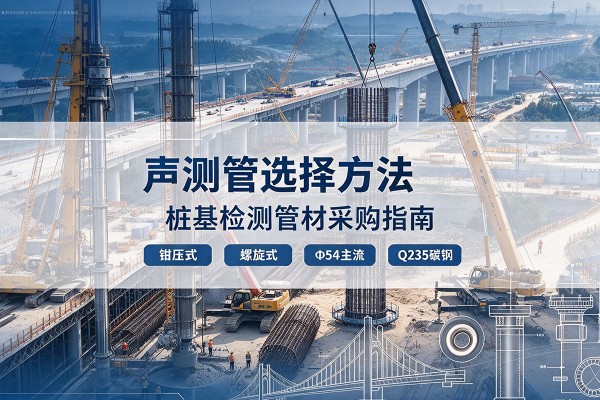小金声测管选型标准